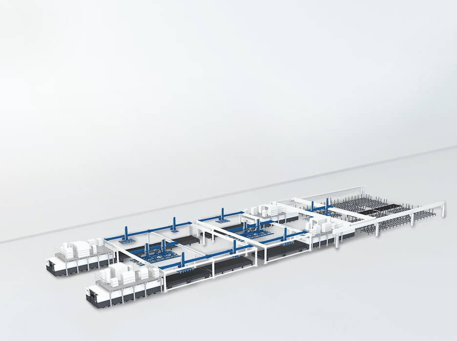 迅鐳激光切割機_自動化產(chǎn)線