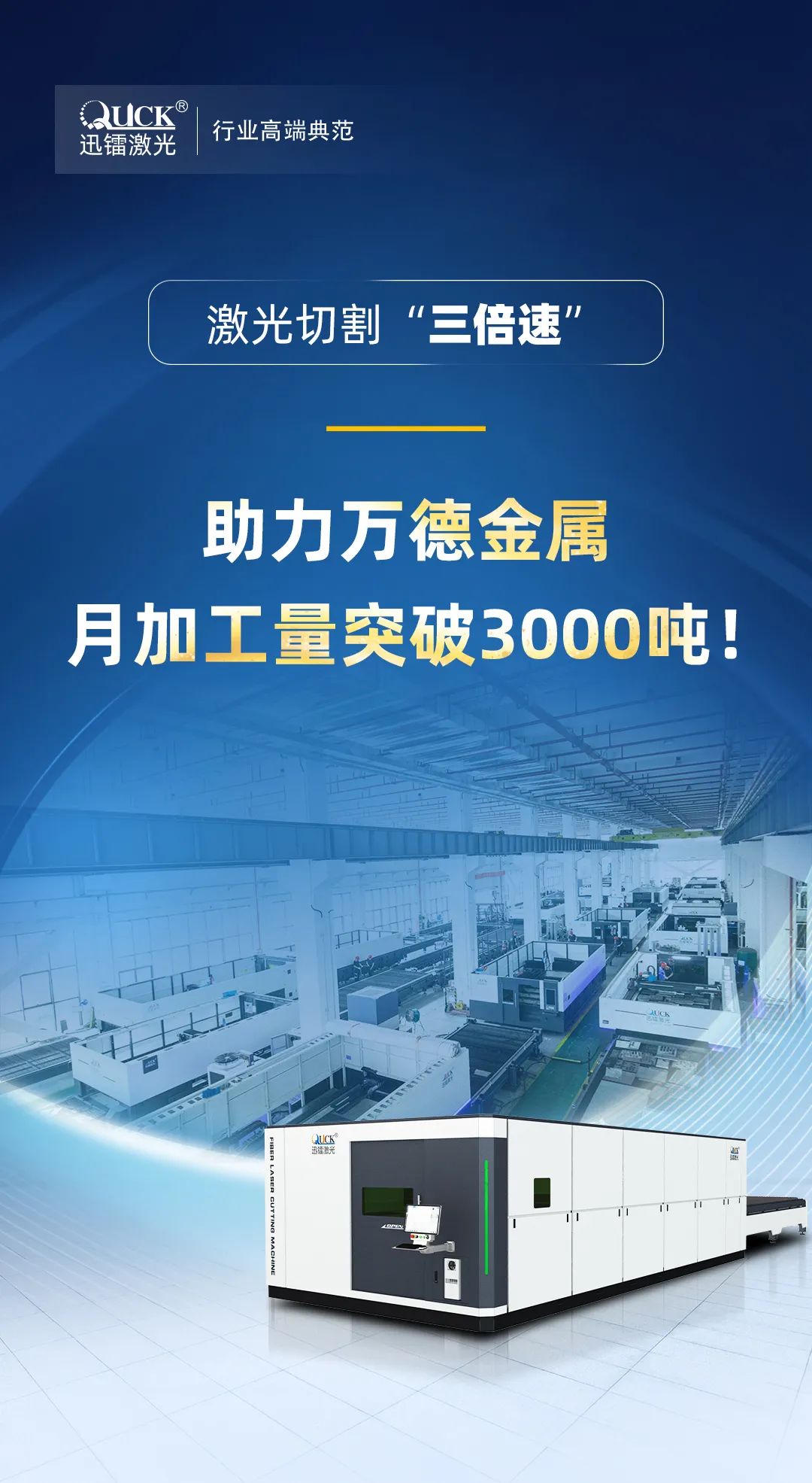 客戶案例 | 激光切割“三倍速”，助力萬德金屬月加工量突破3000噸！(圖2)